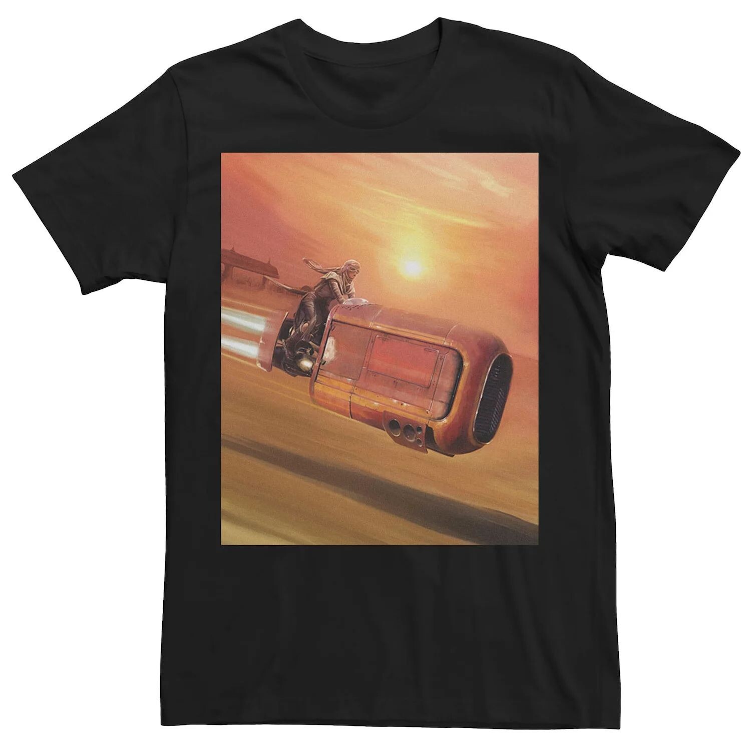 Мужская футболка с плакатом Rey Skyline Star Wars
Мужская футболка с плакатом Rey Skyline Star Wars