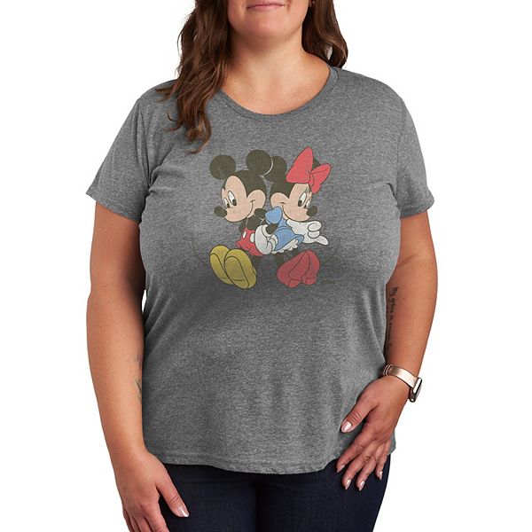 Футболка Plus size с принтом Микки и Минни Маус Disney, Heather Gray
Футболка Plus size с принтом Микки и Минни Маус Disney, Heather Gray