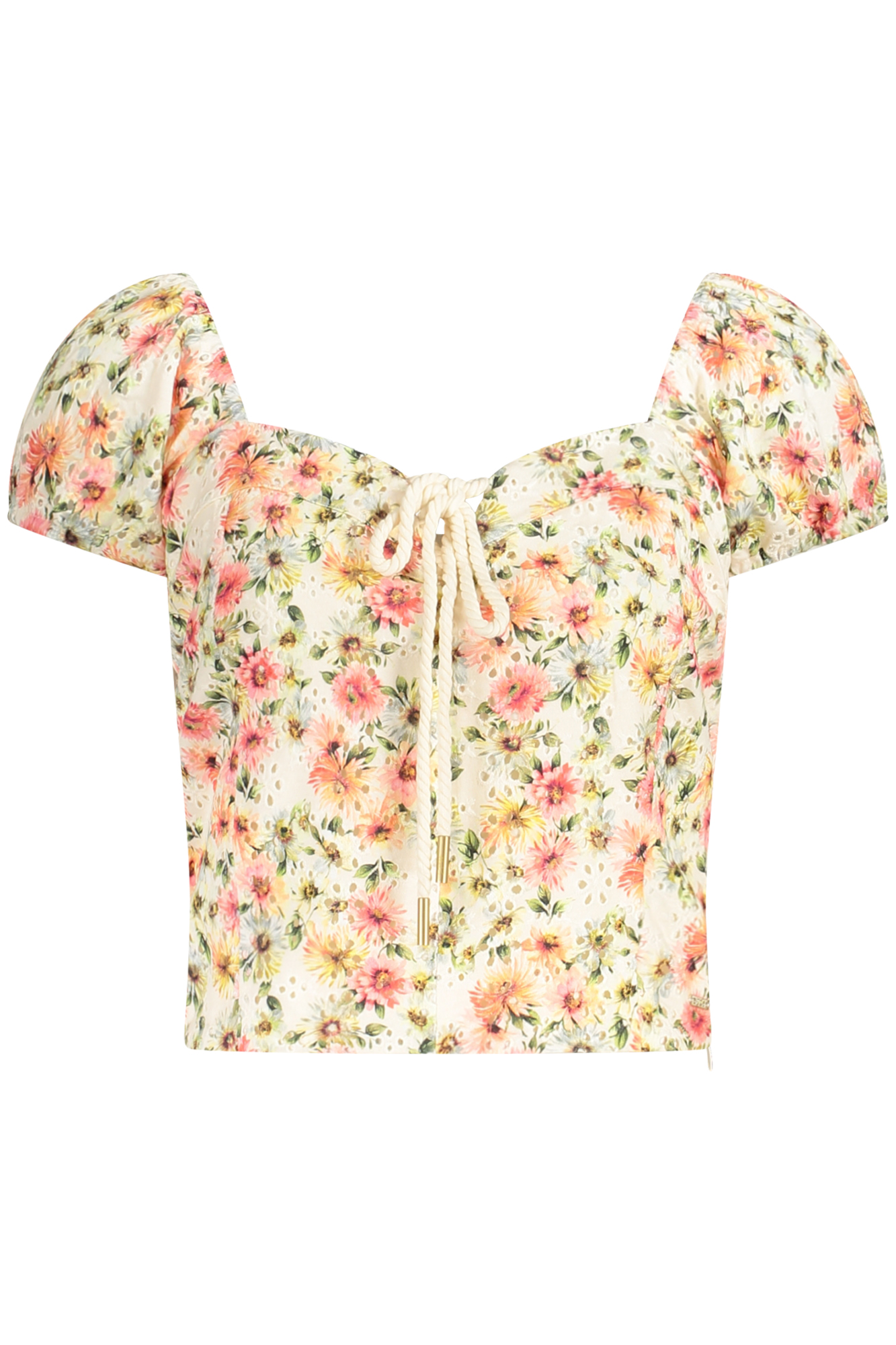 Женский топ Guess Jeans короткий с цветочным принтом, мультиколор
Женский топ Guess Jeans короткий с цветочным принтом, мультиколор