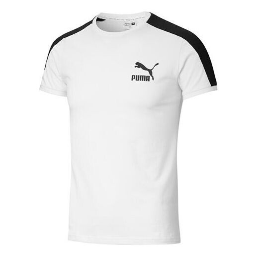 Футболка iconic t7 colorblock short sleeve white Puma, белый 
Футболка iconic t7 colorblock short sleeve white Puma, белый