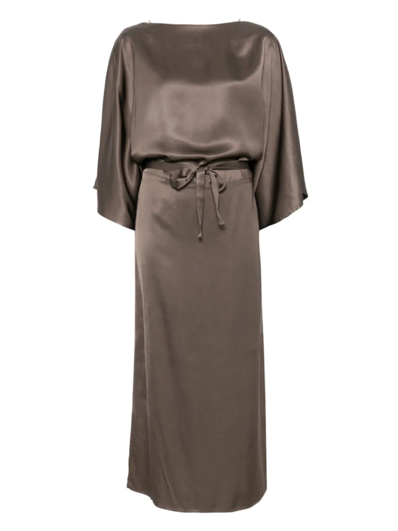 Атласное платье миди Peserico, коричневый
Атласное платье миди Peserico, коричневый