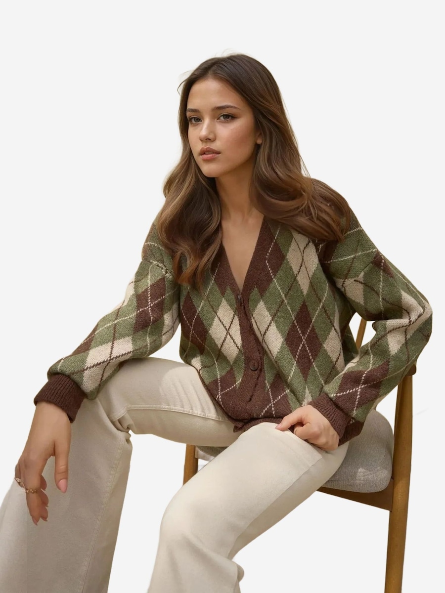 Вязаный кардиган Hiccup, хаки
Вязаный кардиган Hiccup, хаки