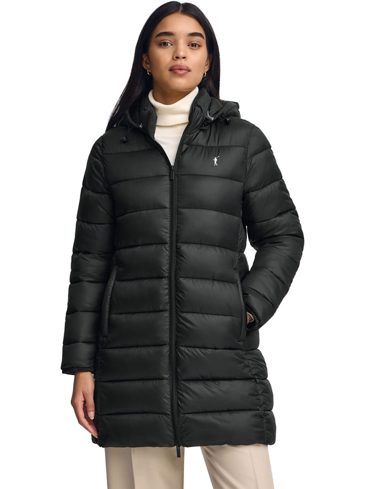 Polo Club Стеганая куртка черного цвета
Polo Club Стеганая куртка черного цвета