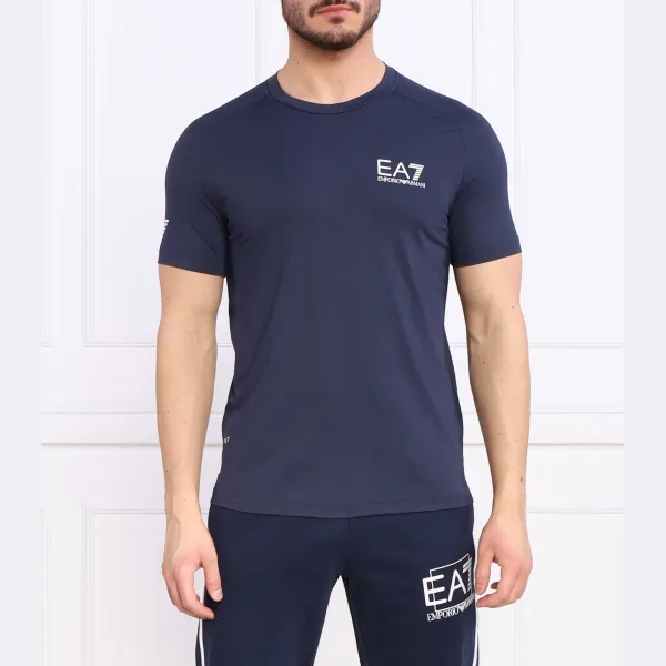 Футболка стандартного кроя Ea7, синий
Футболка стандартного кроя Ea7, синий
