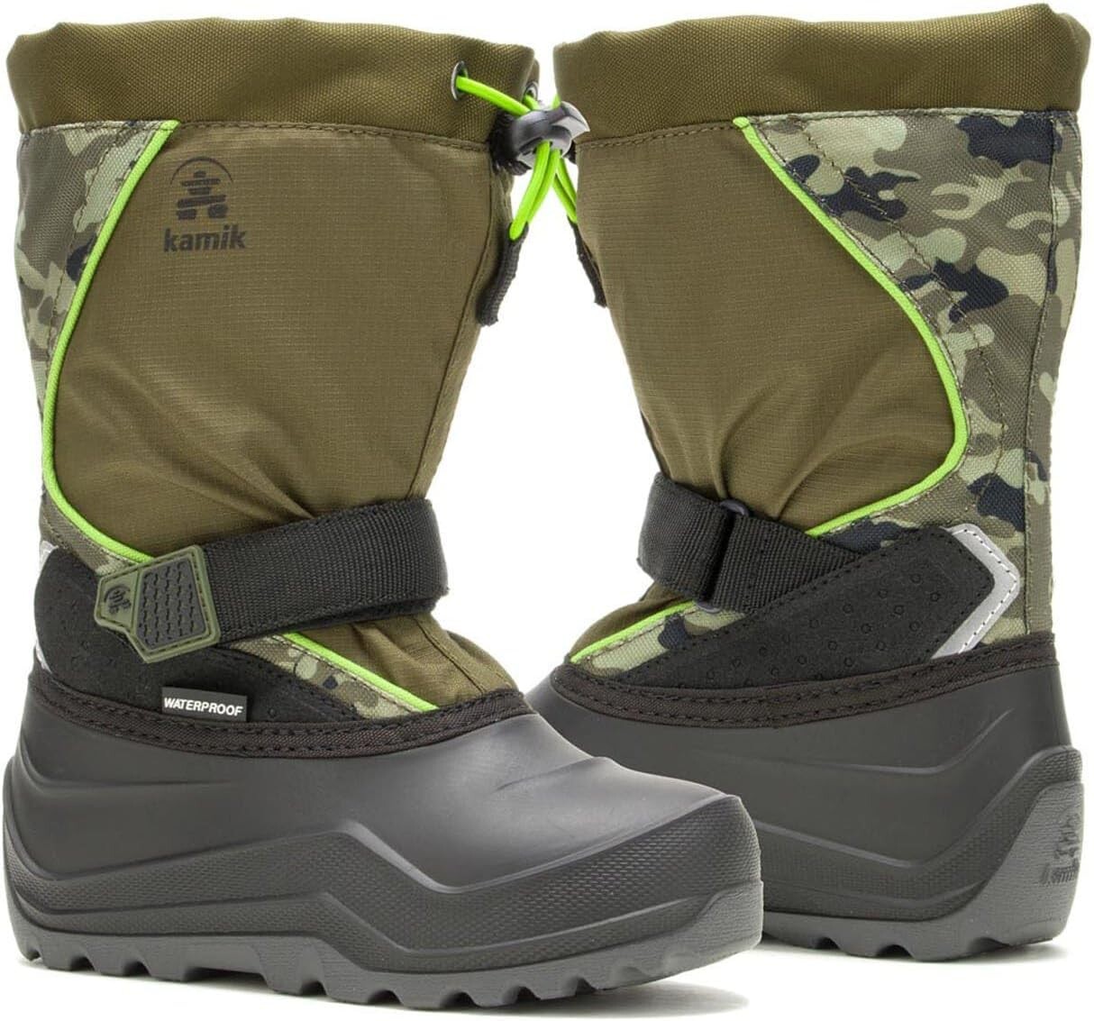 Ботинки Kamik Snowfall P 2, цвет Dark Olive
Ботинки Kamik Snowfall P 2, цвет Dark Olive