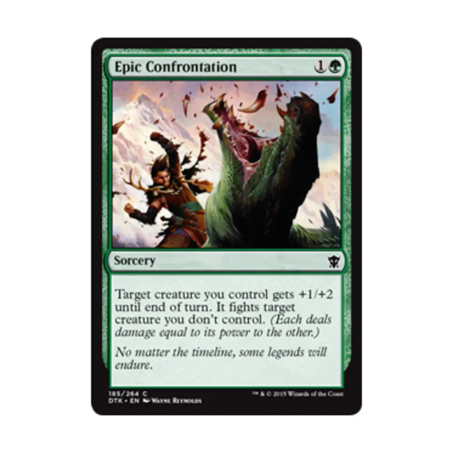 CCG Эпическое противостояние (С), MTG - Dragons of Tarkir
CCG Эпическое противостояние (С), MTG - Dragons of Tarkir