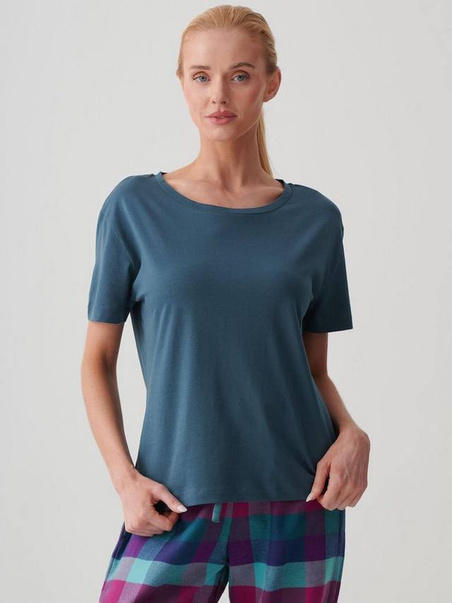 Футболка из чистого органического хлопка с круглым вырезом British Boxers, Petrol
Футболка из чистого органического хлопка с круглым вырезом British Boxers, Petrol