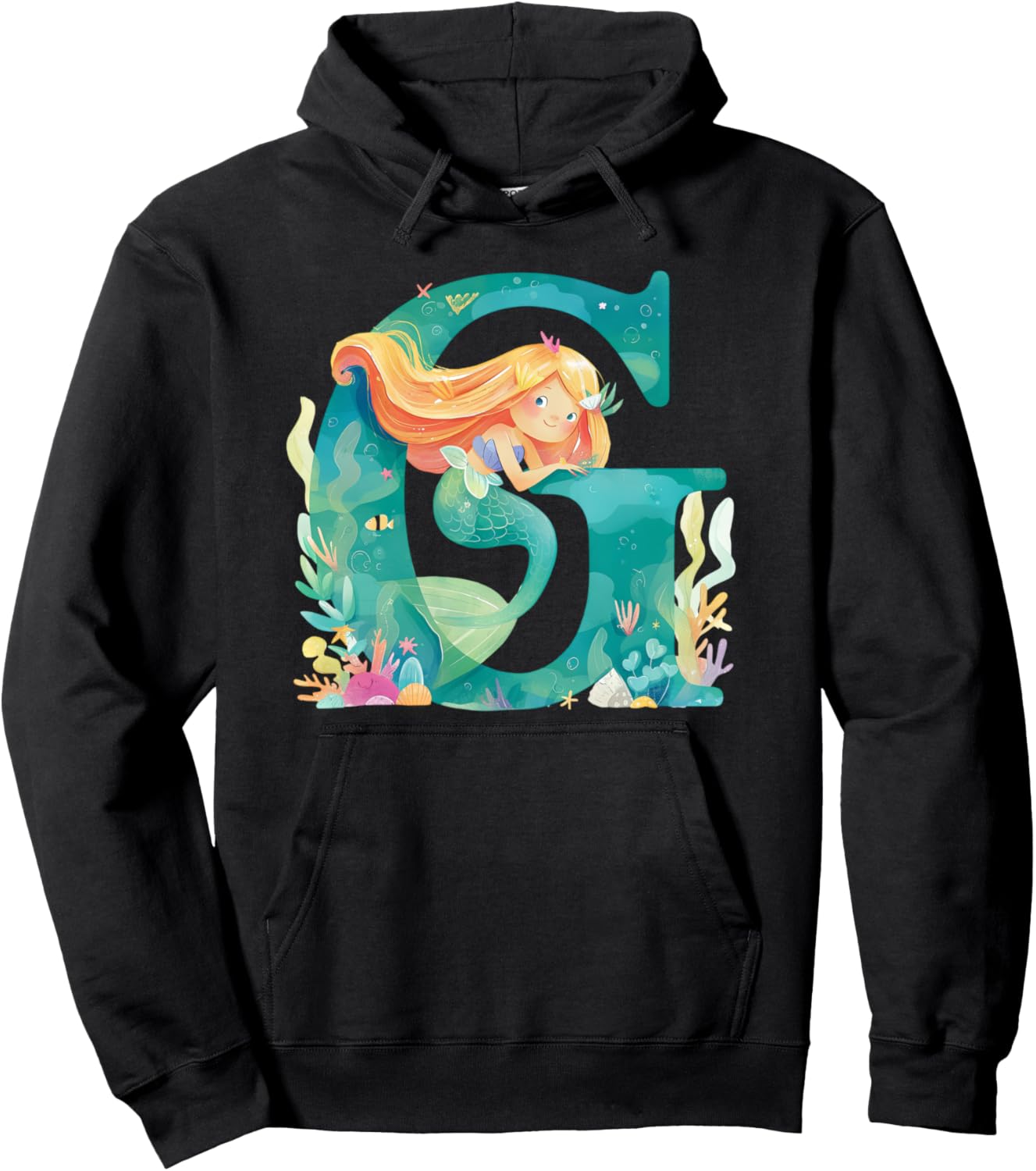 Худи с буквой G Mermaid Tees Nyc, черный
Худи с буквой G Mermaid Tees Nyc, черный
