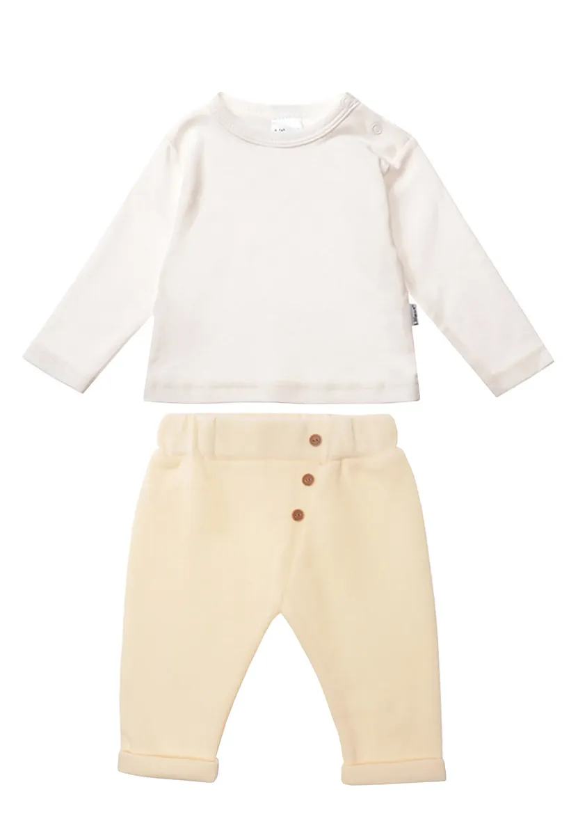 Комплект начального снаряжения Liliput "комплект из рубашки с длинными рукавами и брюк", выполненный из мягкого материала, желтый
Комплект начального снаряжения Liliput "комплект из рубашки с длинными рукавами и брюк", выполненный из мягкого материала, желтый