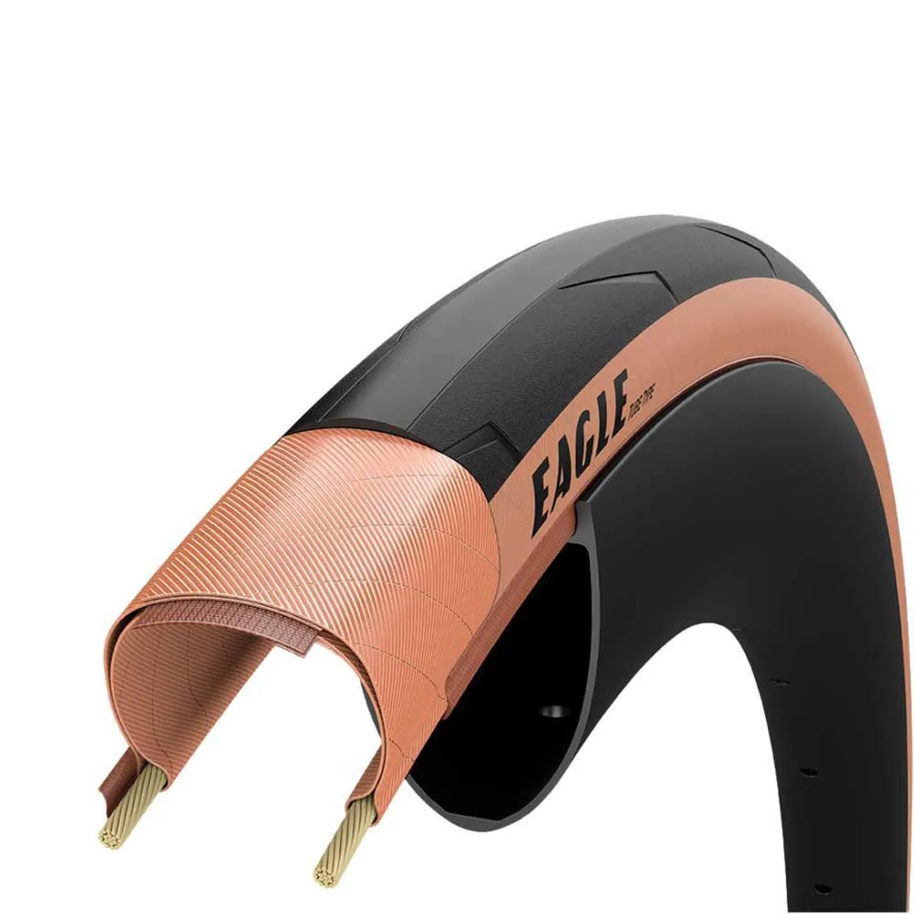 Дорожная шина Goodyear Eagle Tubeless 700 x 32, золотой 
Дорожная шина Goodyear Eagle Tubeless 700 x 32, золотой