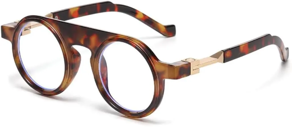 Винтажные дизайнерские круглые солнцезащитные очки класса люкс для женщин и мужчин, популярные очки в стиле стимпанк для вечеринок SZVVBKK, Leopard Clear
Винтажные дизайнерские круглые солнцезащитные очки класса люкс для женщин и мужчин, популярные очки в стиле стимпанк для вечеринок SZVVBKK, Leopard Clear