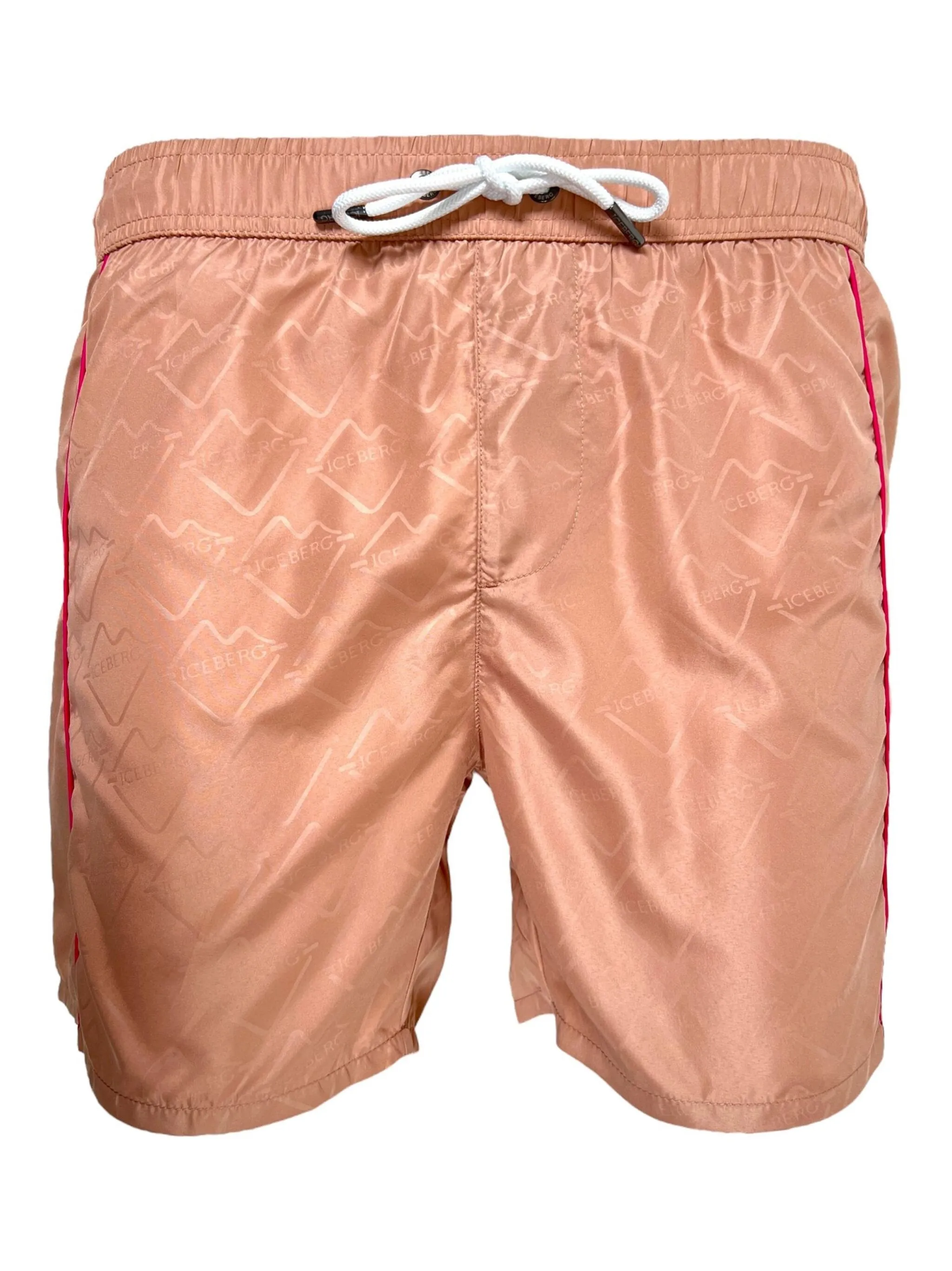 Плавки-шорты с логотипом Iceberg, розовый
Плавки-шорты с логотипом Iceberg, розовый