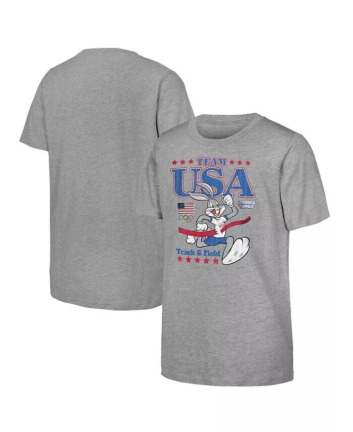 Футболка Big Boys and Girls Bugs Bunny Heather Gray Team USA Looney Tunes at The Finish Line Outerstuff
Футболка Big Boys and Girls Bugs Bunny Heather Gray Team USA Looney Tunes at The Finish Line Outerstuff