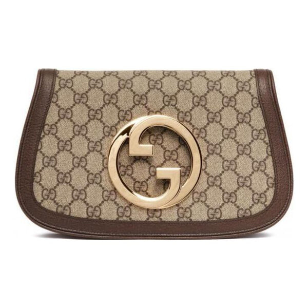 Сумка blondie shoulder bag 'beige ebony supreme' Gucci, бежевый 
Сумка blondie shoulder bag 'beige ebony supreme' Gucci, бежевый