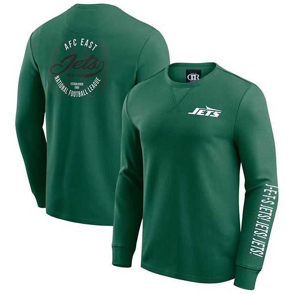 Мужская зеленая футболка New York Jets с длинным рукавом Darius Rucker Collection By Fanatics
Мужская зеленая футболка New York Jets с длинным рукавом Darius Rucker Collection By Fanatics
