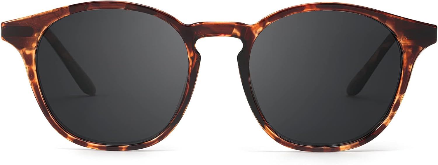 Классические маленькие круглые солнцезащитные очки SIPHEW для мужчин, ретро-очки с поляризованными линзами и защитой от УФ-излучения, для использования на открытом воздухе и вождения, B02-tortoise Grey-2
Классические маленькие круглые солнцезащитные очки SIPHEW для мужчин, ретро-очки с поляризованными линзами и защитой от УФ-излучения, для использования на открытом воздухе и вождения, B02-tortoise Grey-2