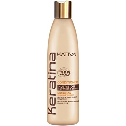 Кератиновый кондиционер 250мл, Kativa
Кератиновый кондиционер 250мл, Kativa