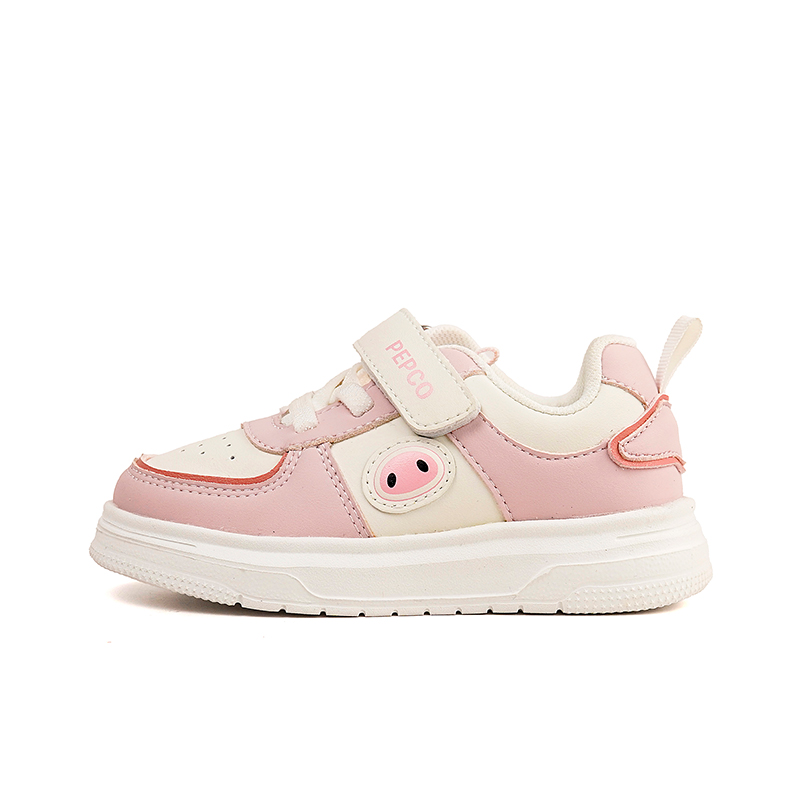 Нескользящие износостойкие низкие детские кроссовки для повседневной носки. Для детей 3–7 лет. Banner the Piggy, розовый 
Нескользящие износостойкие низкие детские кроссовки для повседневной носки. Для детей 3–7 лет. Banner the Piggy, розовый