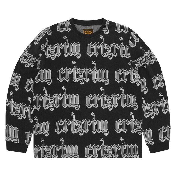 Лонгслив Corteiz Gothic Jacquard Long-Sleeve, черный
Лонгслив Corteiz Gothic Jacquard Long-Sleeve, черный