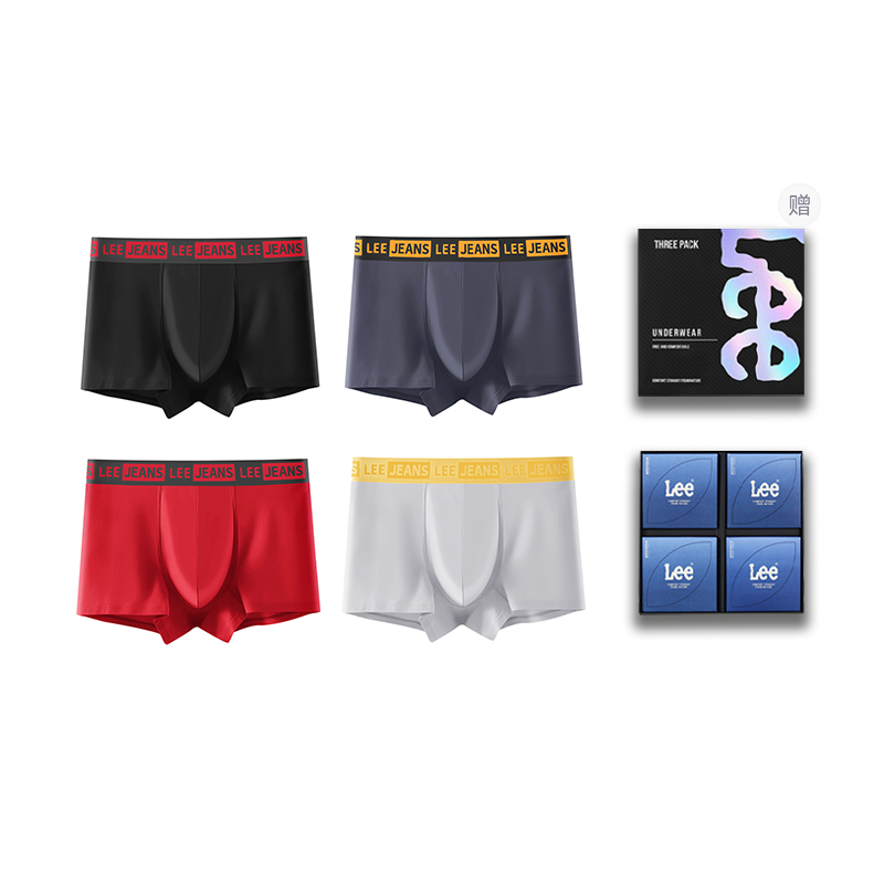 Lee Подарочный набор мужского белья 4 шт
Lee Подарочный набор мужского белья 4 шт
