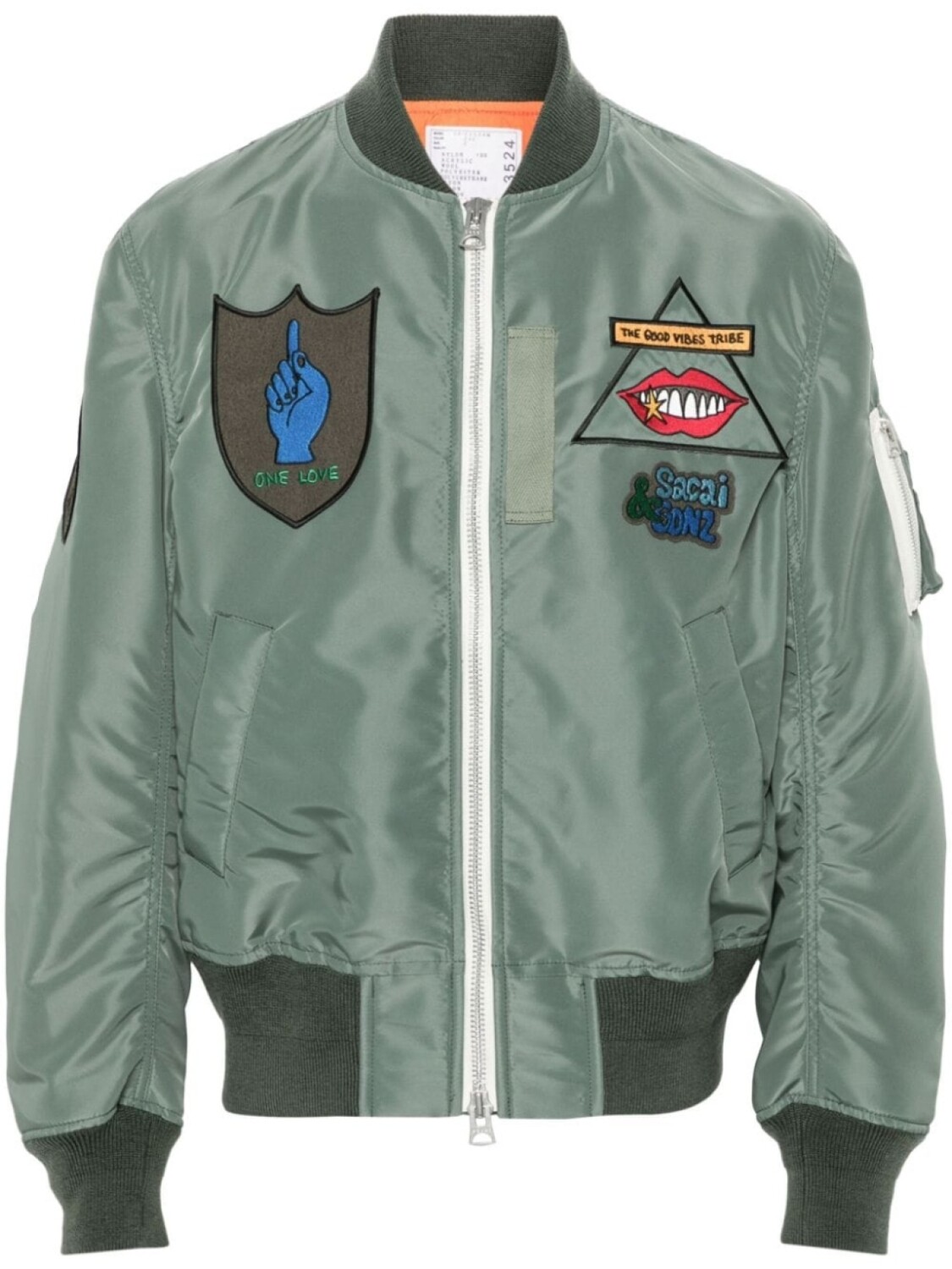 Sacai бомбер Gonz, зеленый
Sacai бомбер Gonz, зеленый