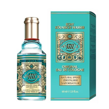 4711 Echt Kolnisch Wasser Eau de Cologne 60ml Classic Fragrance - Refreshing for Body, Mind, and Soul - Unisex - Natural Spray
4711 Echt Kolnisch Wasser Eau de Cologne 60ml Classic Fragrance - Refreshing for Body, Mind, and Soul - Unisex - Natural Spray