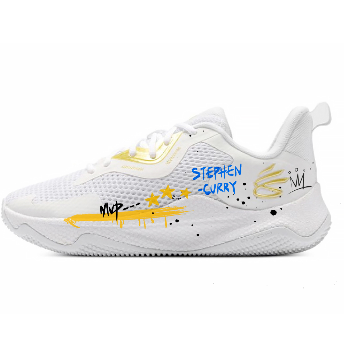 Under Armour Кроссовки баскетбольные мужские Curry Splash 3 Slip Resistant Abrasion Resistant Low top White
Under Armour Кроссовки баскетбольные мужские Curry Splash 3 Slip Resistant Abrasion Resistant Low top White
