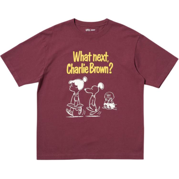 Футболка мужская x PEANUTS X PEANUTS совместная коллекция UNIQLO, Burgundy
Футболка мужская x PEANUTS X PEANUTS совместная коллекция UNIQLO, Burgundy