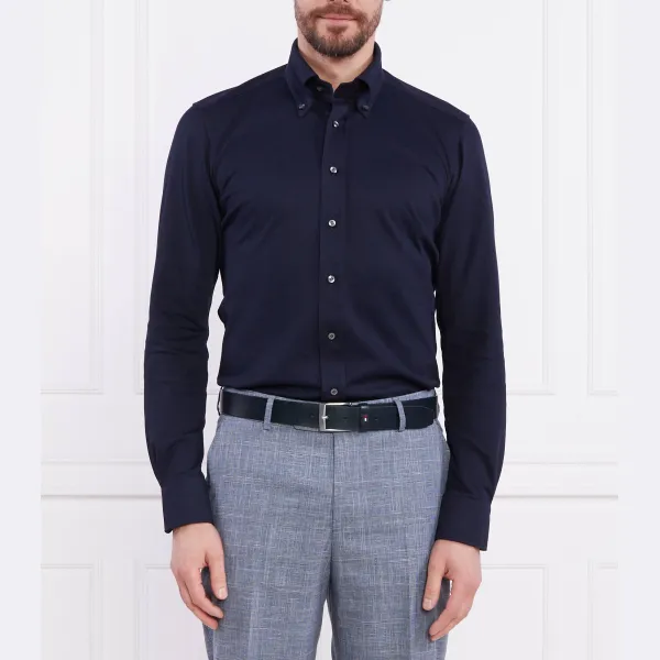 Рубашка узкого кроя Emanuel Berg, синий
Рубашка узкого кроя Emanuel Berg, синий