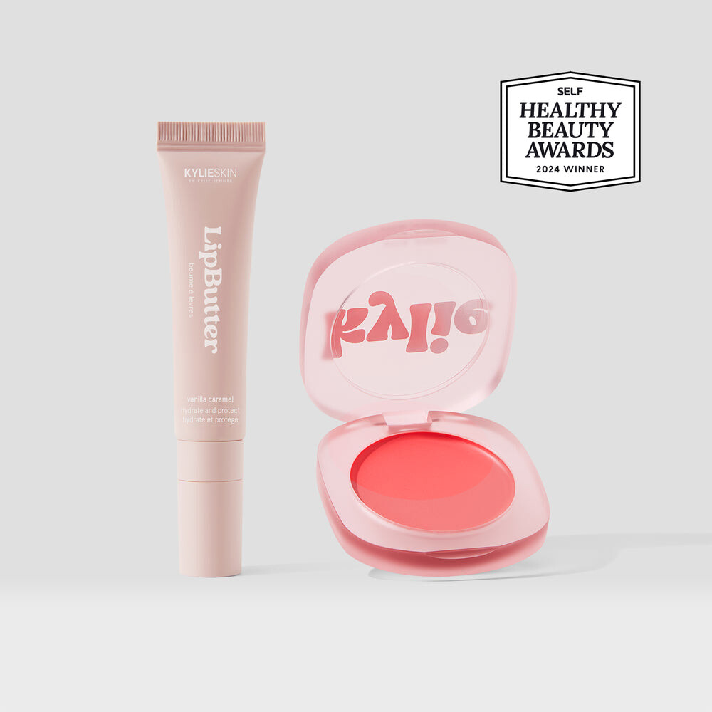 Набор Kylie Cosmetics Lip Butter & Lip and Cheek Glow Balm Duo, vibrant cool pink/haute pink 
Набор Kylie Cosmetics Lip Butter & Lip and Cheek Glow Balm Duo, vibrant cool pink/haute pink