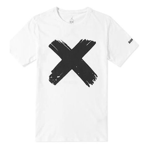 Футболка 1 запрещенные с коротким рукавом Air Jordan, белый
Футболка 1 запрещенные с коротким рукавом Air Jordan, белый