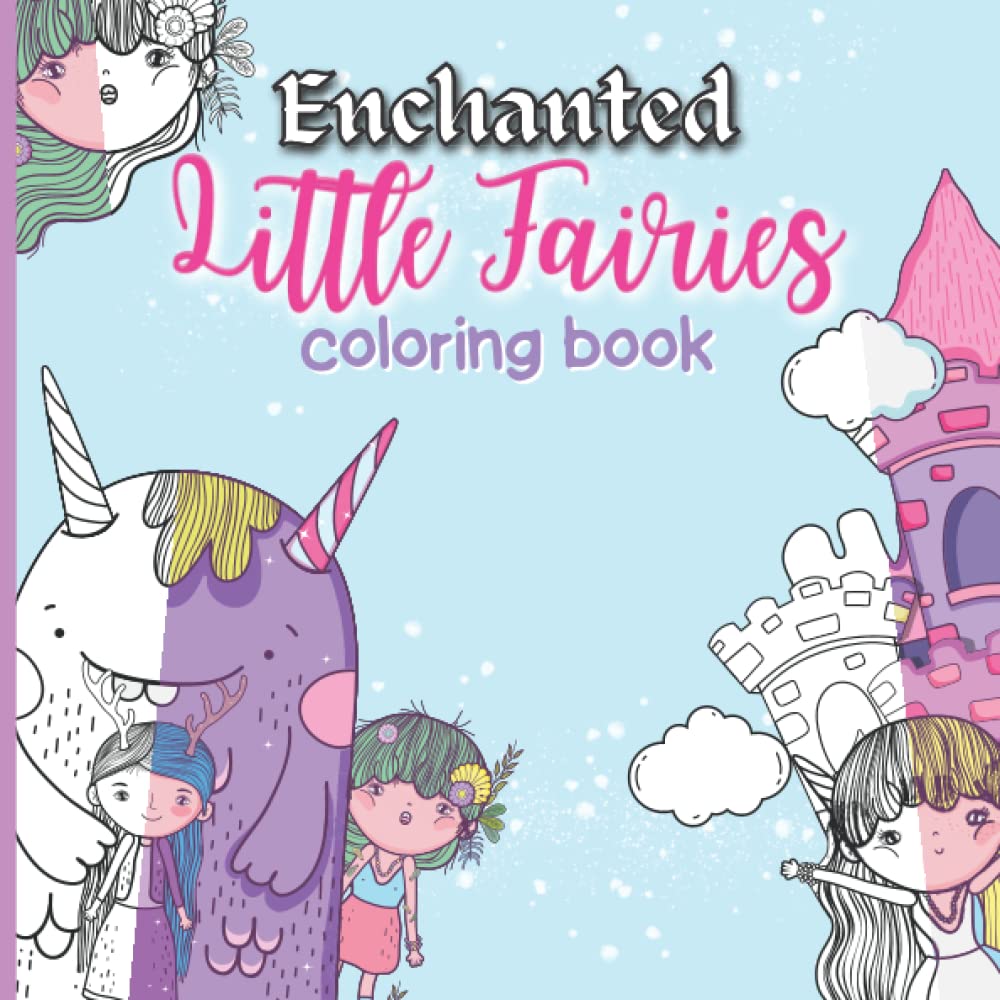 Enchanted Little Fairies Colouring book | Doodle of cute fairies: Perfect for all ages, fantasy lovers, cute illustrations, fun at home activities (Independently published)
Enchanted Little Fairies Colouring book | Doodle of cute fairies: Perfect for all ages, fantasy lovers, cute illustrations, fun at home activities (Independently published)
