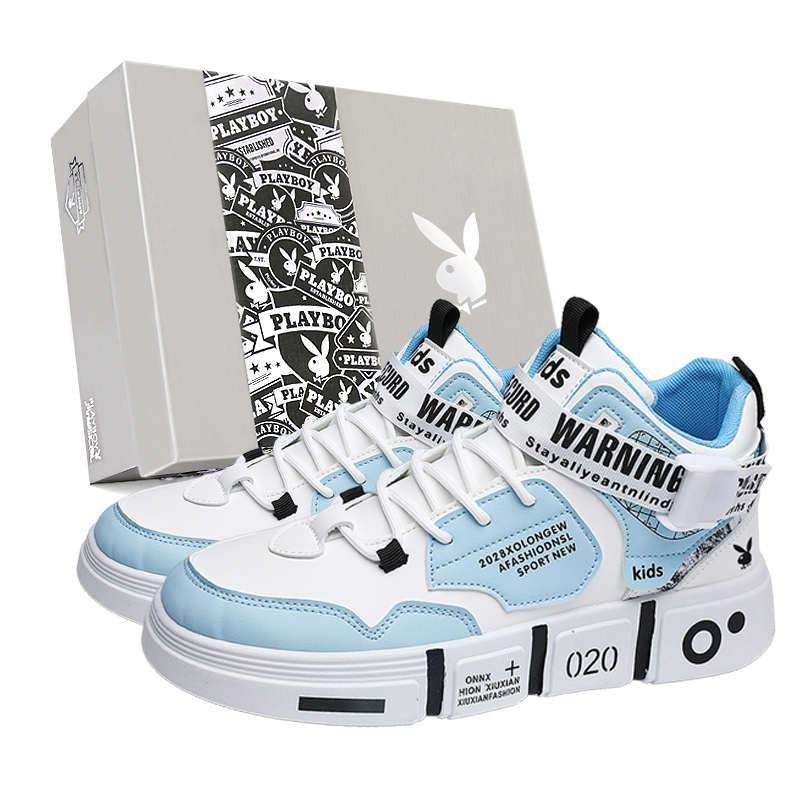 Playboy Мужские мид-топ скейтборд кроссовки бежевые, цвет Beige 
Playboy Мужские мид-топ скейтборд кроссовки бежевые, цвет Beige