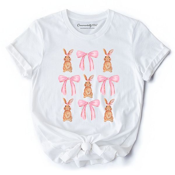 Футболка с кроликом и розовым бантом Ornamentallyyou, White, Розовый, Футболка с кроликом и розовым бантом Ornamentallyyou, White
Футболка с кроликом и розовым бантом Ornamentallyyou, White, Розовый, Футболка с кроликом и розовым бантом Ornamentallyyou, White