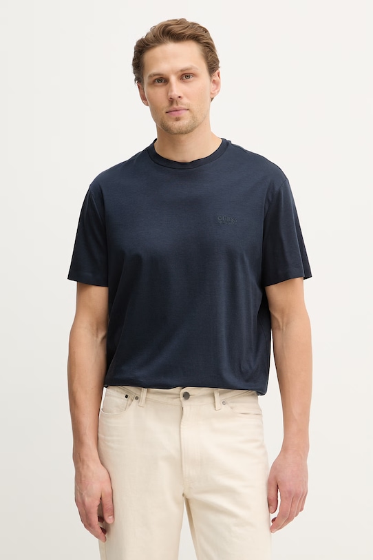 Футболка с добавлением шелка Guess, темно-синий
Футболка с добавлением шелка Guess, темно-синий