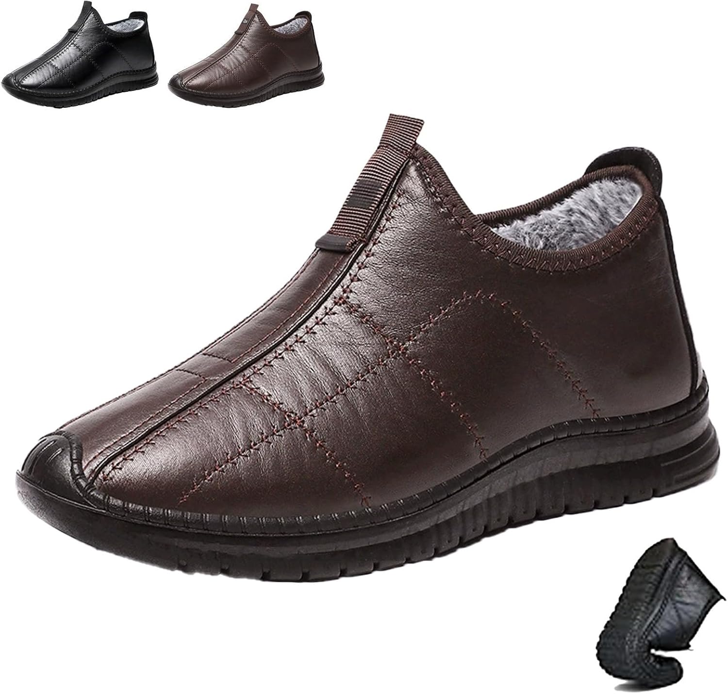 Мужские зимние термо-кроссовки с противоскользящей подошвой, нескользящие, с толстой подошвой, с флисовой подкладкой, повседневные кроссовки и снегоступы до щиколотки Ghtrhsb, хаки
Мужские зимние термо-кроссовки с противоскользящей подошвой, нескользящие, с толстой подошвой, с флисовой подкладкой, повседневные кроссовки и снегоступы до щиколотки Ghtrhsb, хаки