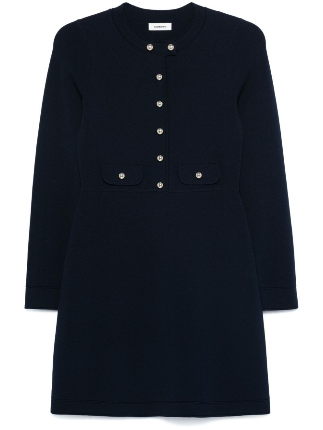 SANDRO платье мини А-силуэта, синий
SANDRO платье мини А-силуэта, синий