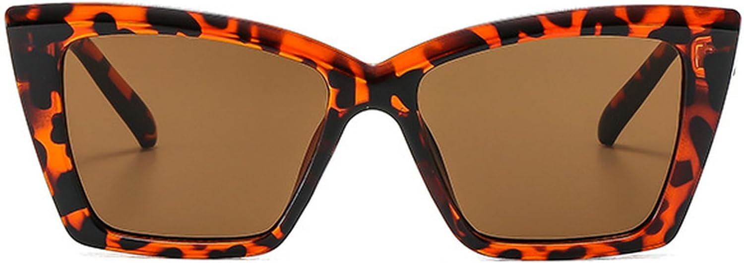 Ретро-солнцезащитные очки большого квадратного размера «кошачий глаз» для женщин и мужчин, модные коричневые градиентные очки с защитой от УФ-излучения UV400 mincl, Leopard Brown
Ретро-солнцезащитные очки большого квадратного размера «кошачий глаз» для женщин и мужчин, модные коричневые градиентные очки с защитой от УФ-излучения UV400 mincl, Leopard Brown