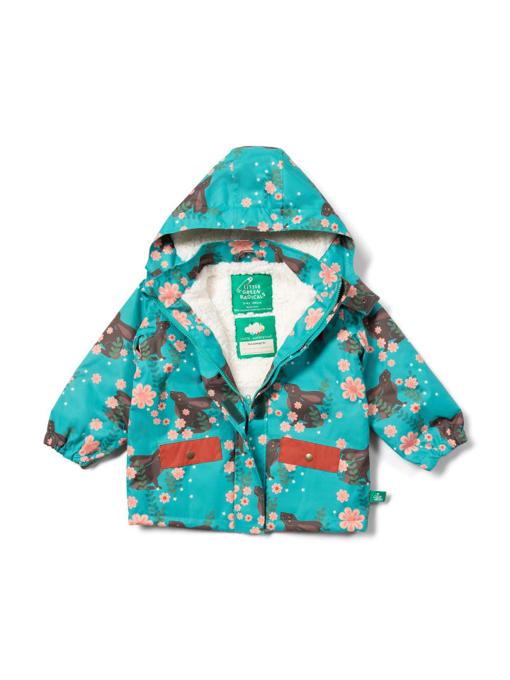 Зимнее водонепроницаемое пальто зеленого цвета из переработанного материала Little Green Radicals
Зимнее водонепроницаемое пальто зеленого цвета из переработанного материала Little Green Radicals