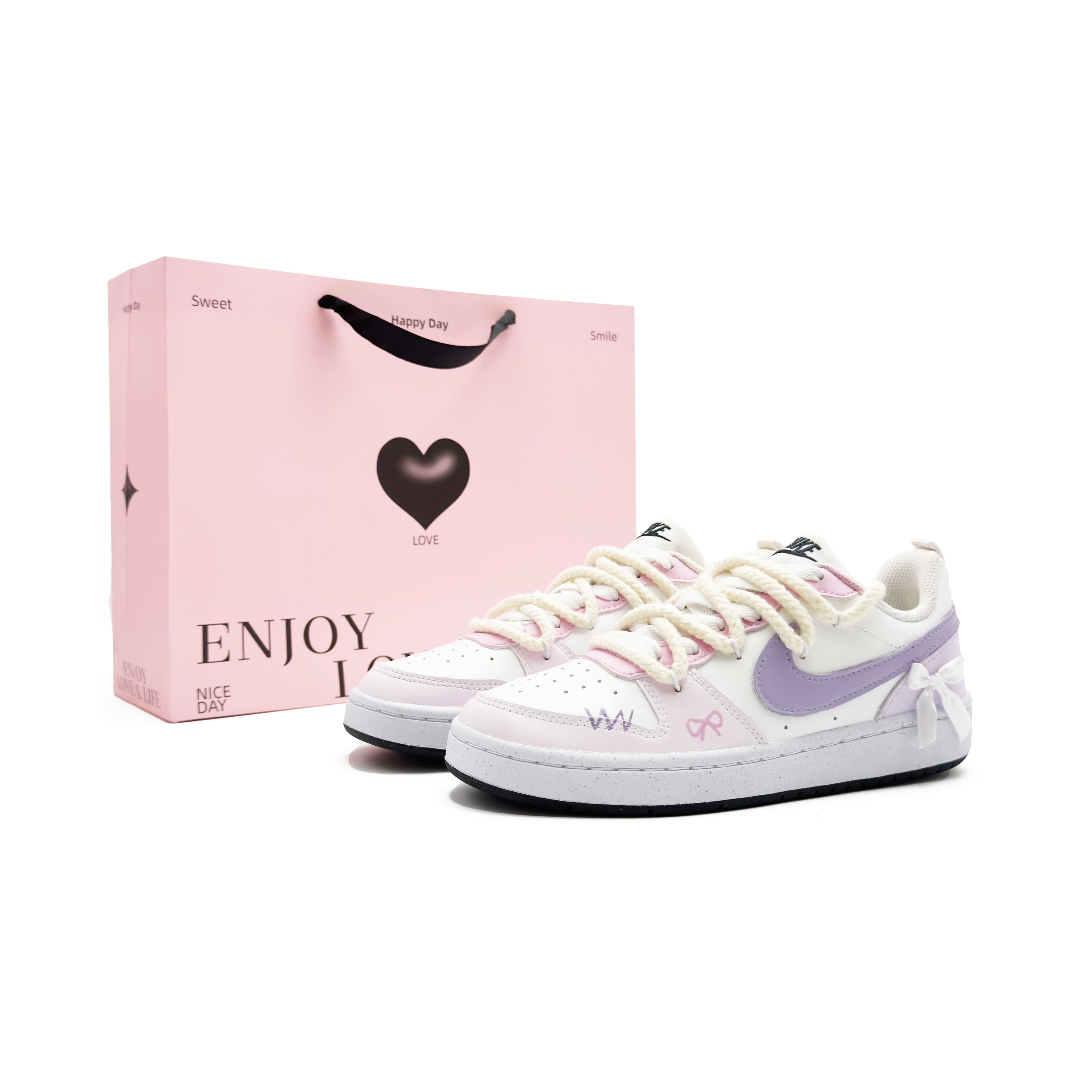 Court Borough Milk Puff Cloud Low top Детские скейтбординг кроссовки Розовый Подростки Nike, светло-фиолетовый
Court Borough Milk Puff Cloud Low top Детские скейтбординг кроссовки Розовый Подростки Nike, светло-фиолетовый