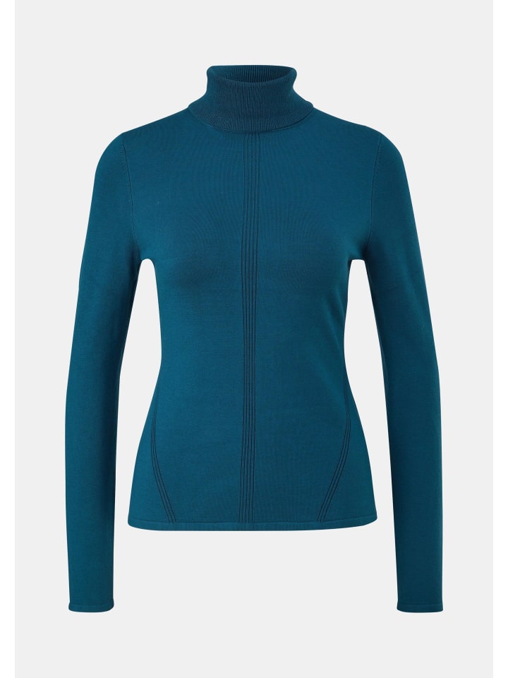 Вязаный свитер цвета 6904_темно-бирюзовый comma
Вязаный свитер цвета 6904_темно-бирюзовый comma