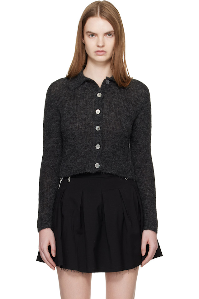 Our Legacy Серый малиновый кардиган
Our Legacy Серый малиновый кардиган