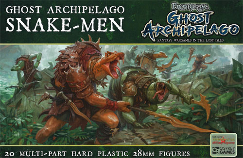 Миниатюра North Star Military Figures Frostgrave: Ghost Archipelago - Snake-men
Миниатюра North Star Military Figures Frostgrave: Ghost Archipelago - Snake-men
