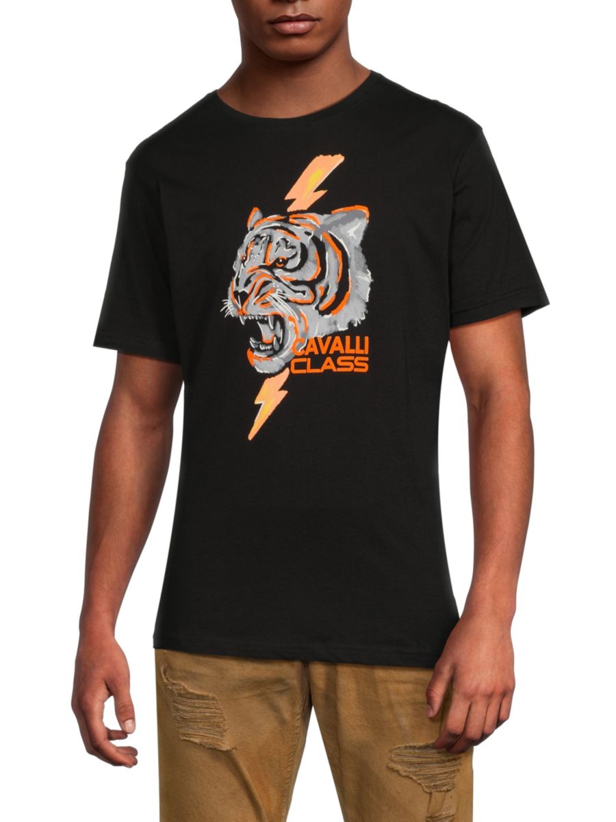 Футболка из хлопка с графическим логотипом Cavalli Class by Roberto Cavalli, черный
Футболка из хлопка с графическим логотипом Cavalli Class by Roberto Cavalli, черный