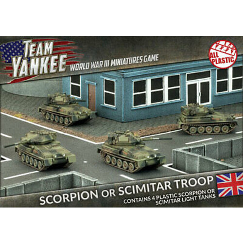 Фигурки Scorpion / Scimitar Troop (X4) Battlefront Miniatures
Фигурки Scorpion / Scimitar Troop (X4) Battlefront Miniatures