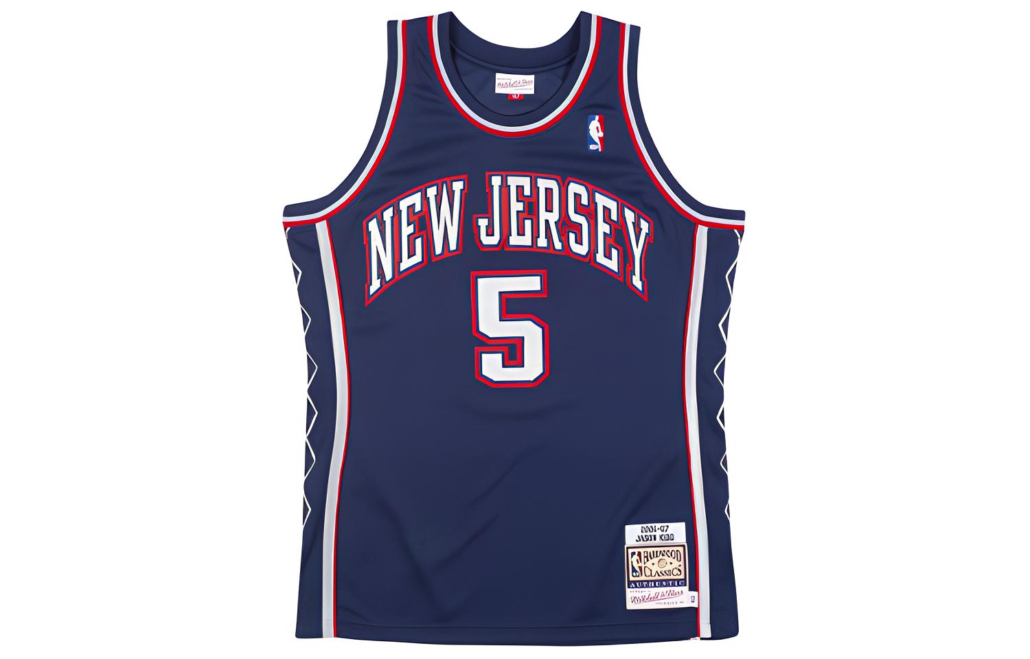 Майка Mitchell & Ness X New Jersey с принтом логотипа Mitchell Ness, темно-синий
Майка Mitchell & Ness X New Jersey с принтом логотипа Mitchell Ness, темно-синий