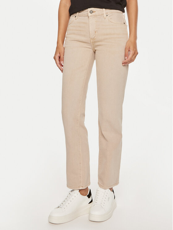 Джинсы прямого кроя W4YA98 D5E71 Guess Jeans, бежевый
Джинсы прямого кроя W4YA98 D5E71 Guess Jeans, бежевый