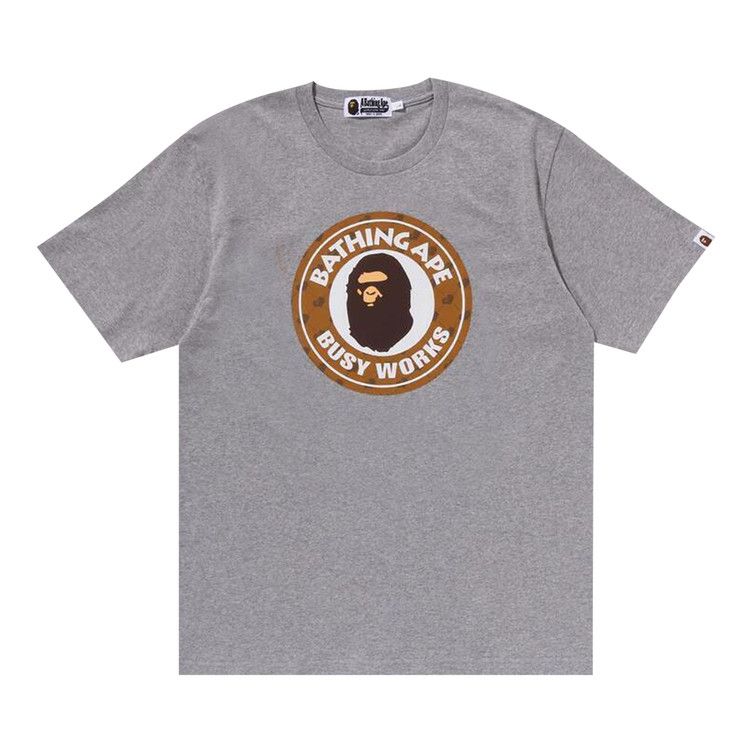 Футболка BAPE Cloud Head Monogram Busy Works Tee, Grey
Футболка BAPE Cloud Head Monogram Busy Works Tee, Grey