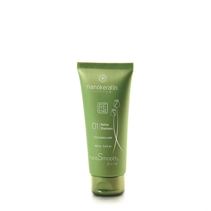 Шампунь Refine для окрашенных волос, 100 мл Nanokeratin
Шампунь Refine для окрашенных волос, 100 мл Nanokeratin