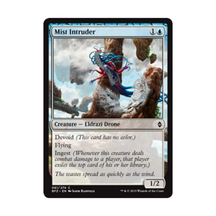 CCG Туманный нарушитель (клавиша C), MTG - Battle for Zendikar
CCG Туманный нарушитель (клавиша C), MTG - Battle for Zendikar